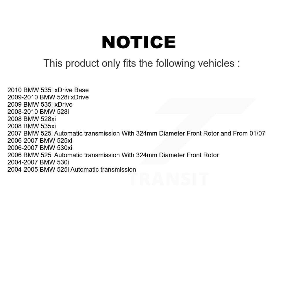 Transit Auto - KSN-100841 - Front and Rear Disc Brake Pad Kits image 14