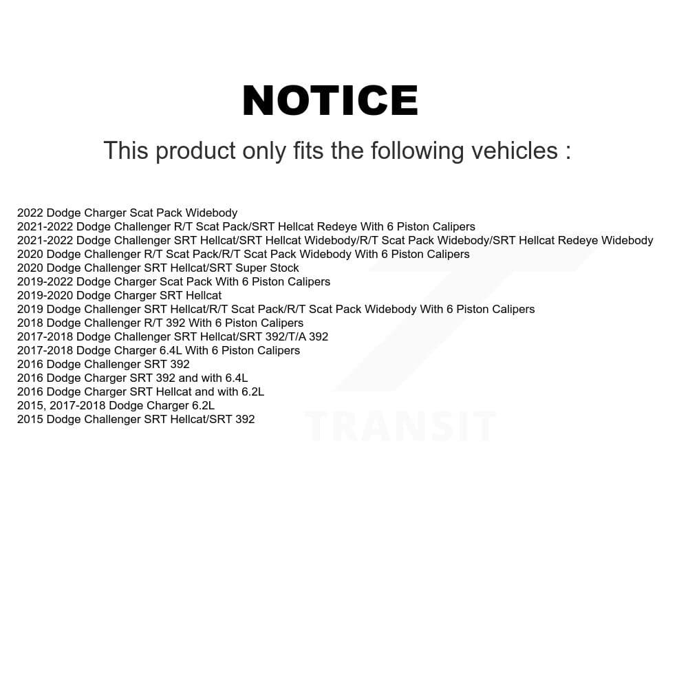 Transit Auto - KSN-100894 - Front and Rear Disc Brake Pad Kits image 14
