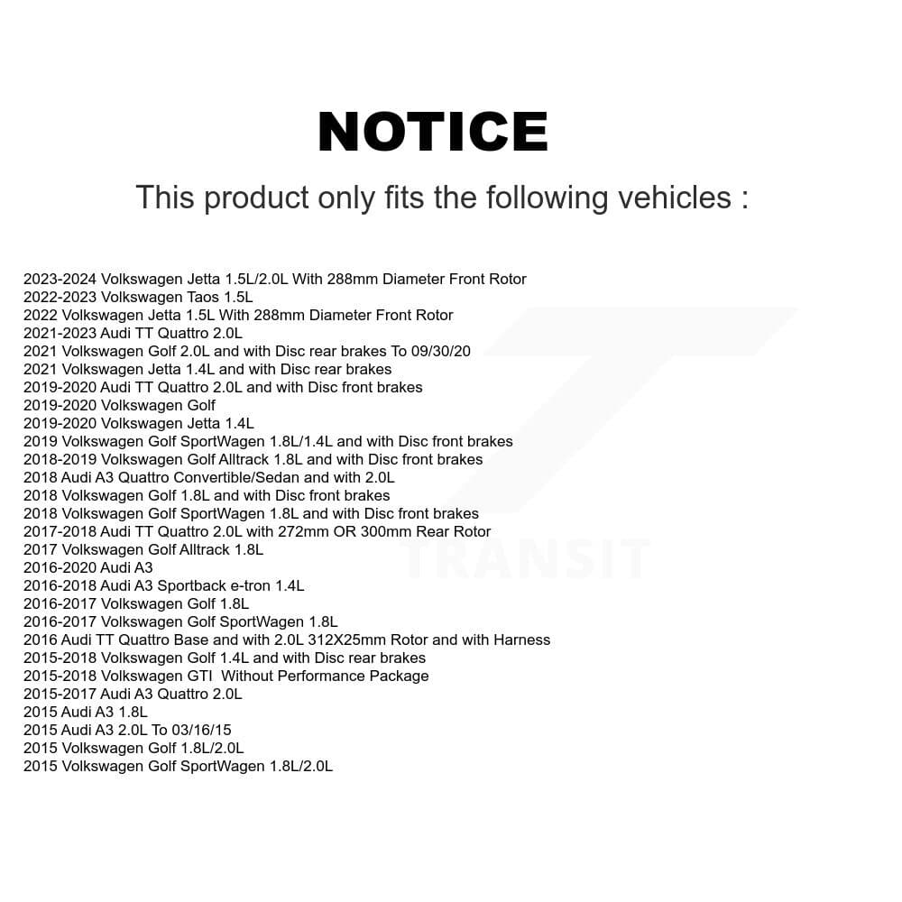 SIM - KSW-100426 - Front Disc Brake Pad Kits image 8