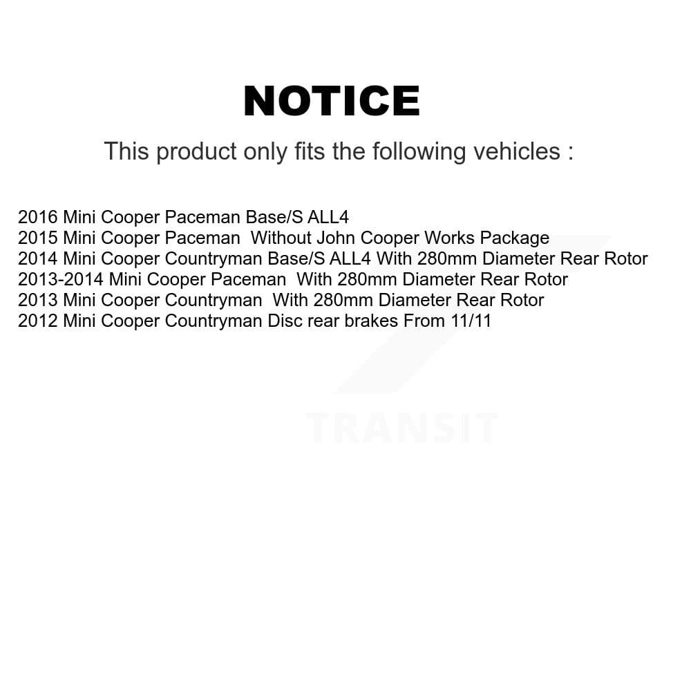 SIM - KSW-100500 - Rear Disc Brake Pad Kits image 8