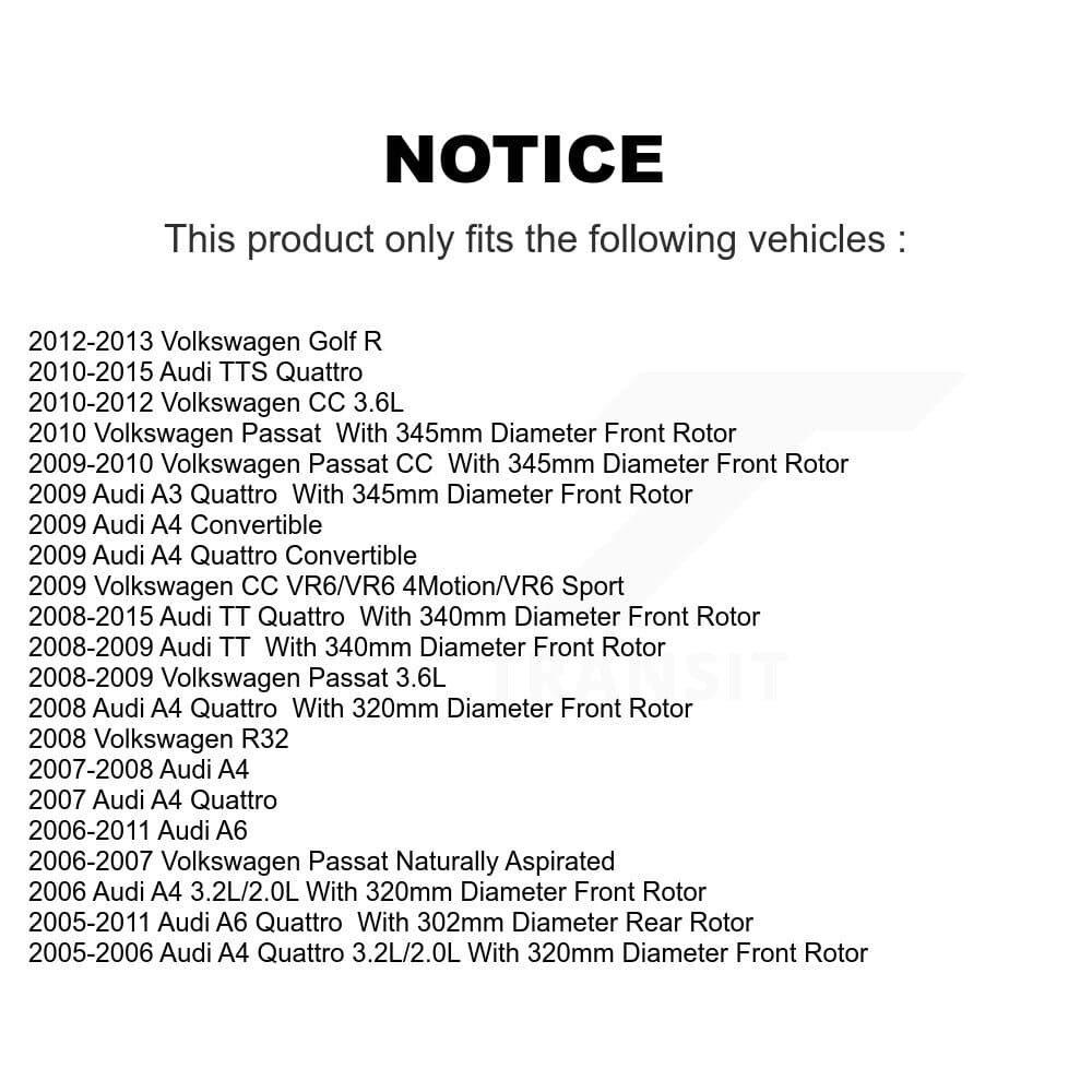 TEC - KTC-100071 - Front and Rear Disc Brake Pad Kits image 15