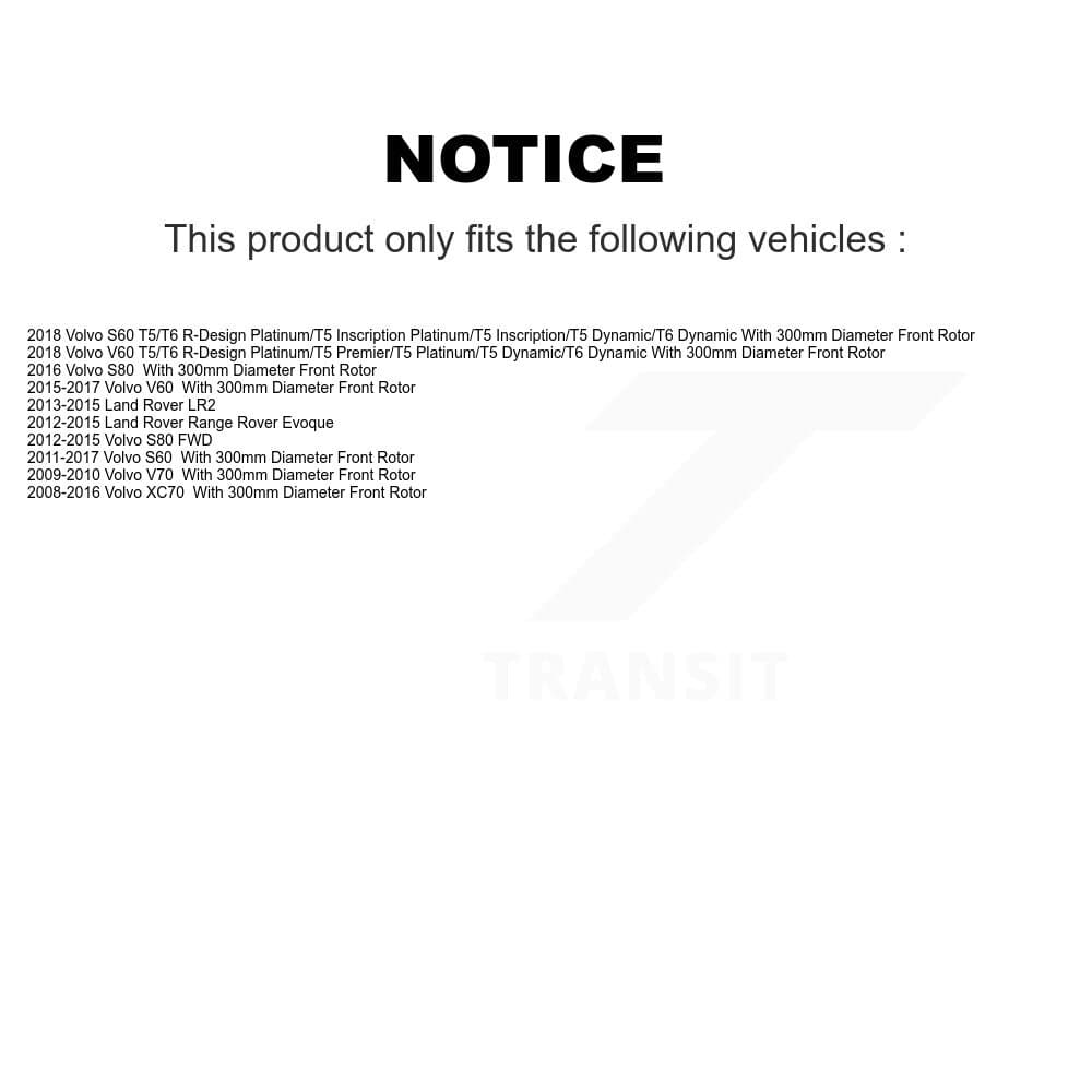 TEC - KTC-100133 - Front and Rear Disc Brake Pad Kits image 15