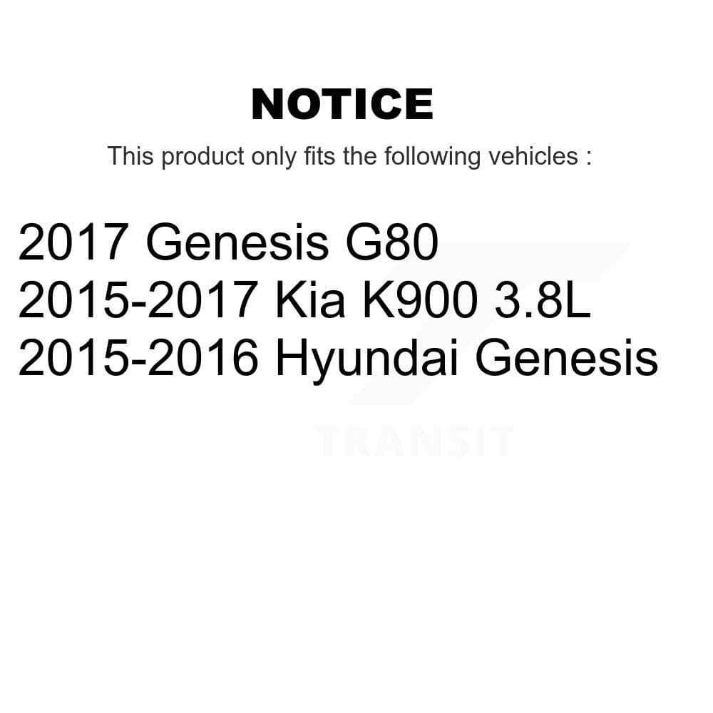 TEC - KTC-100300 - Front and Rear Disc Brake Pad Kits image 15