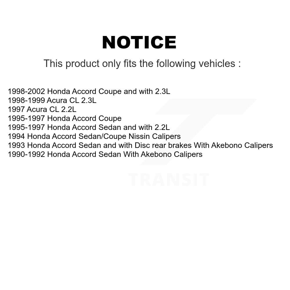 TEC - KTC-100327 - Front and Rear Disc Brake Pad Kits image 15