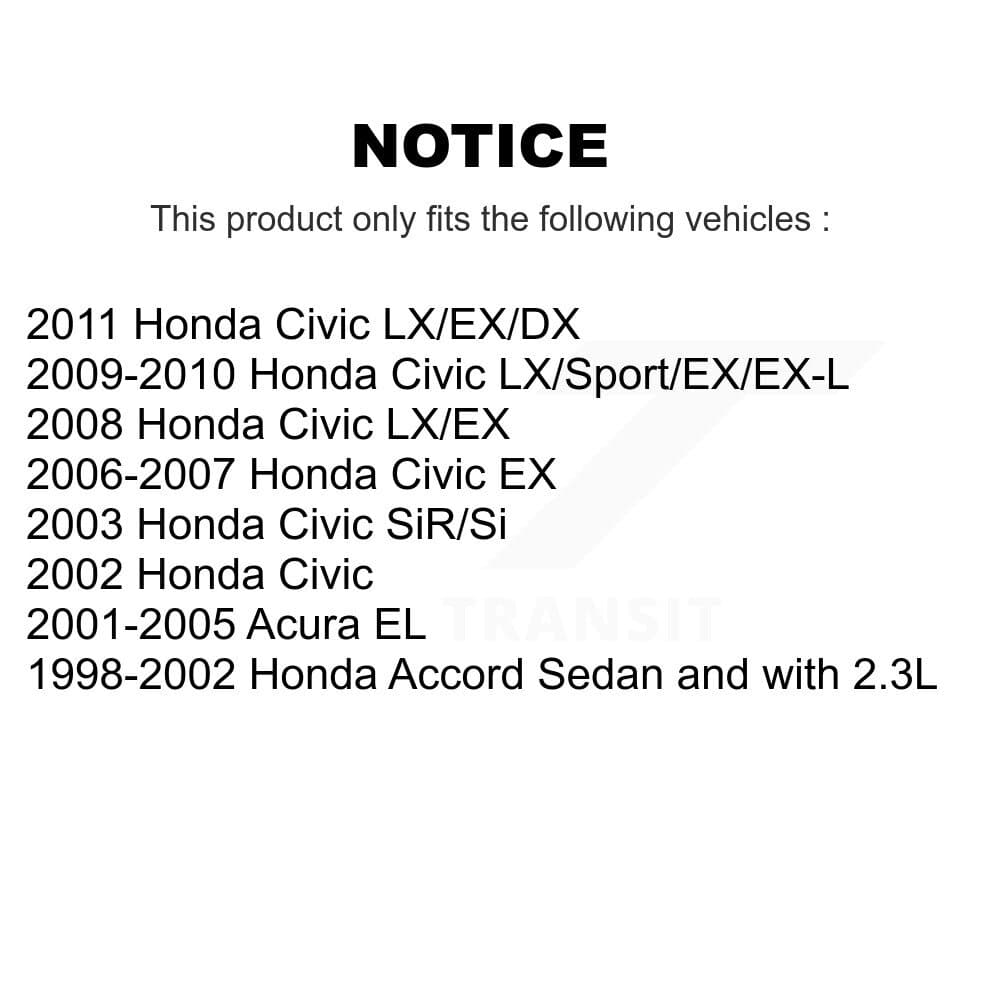 TEC - KTC-100329 - Front and Rear Disc Brake Pad Kits image 15