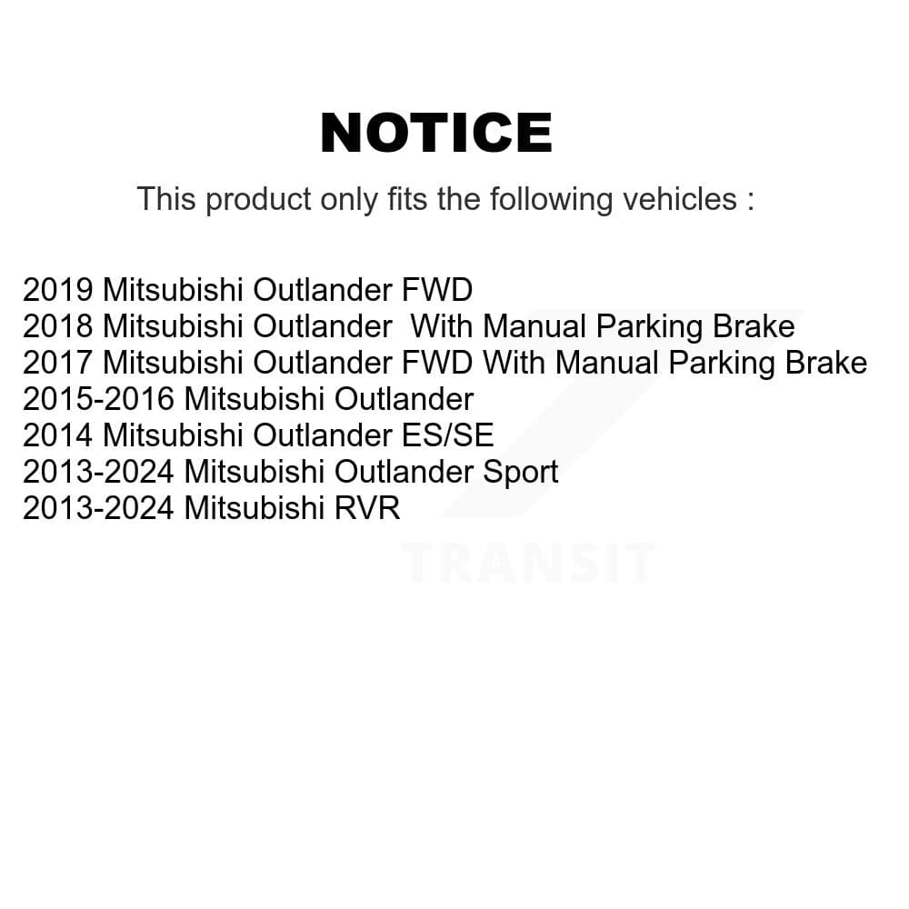 TEC - KTC-100442 - Front and Rear Disc Brake Pad Kits image 15