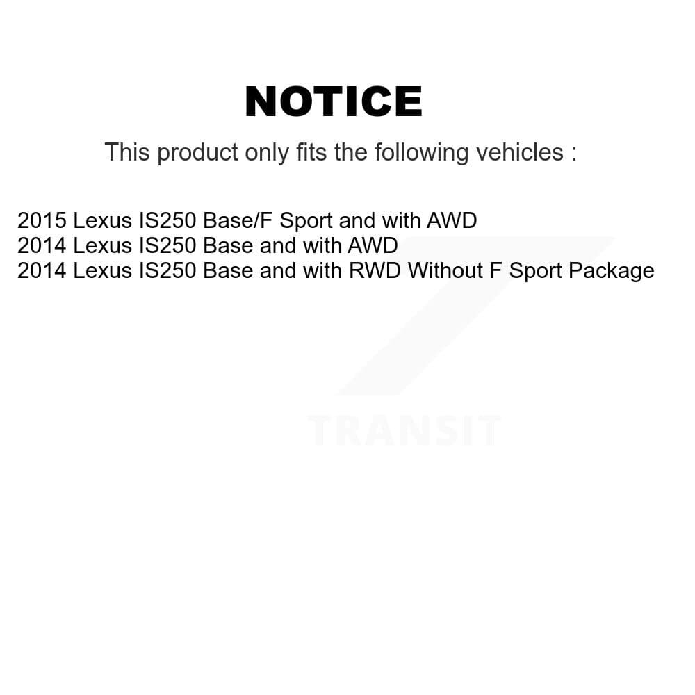 TEC - KTC-100527 - Front and Rear Disc Brake Pad Kits image 15