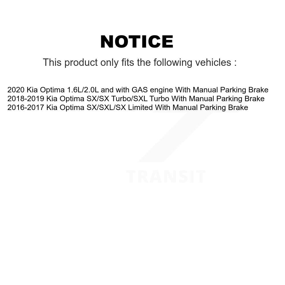 TEC - KTC-100537 - Front and Rear Disc Brake Pad Kits image 15