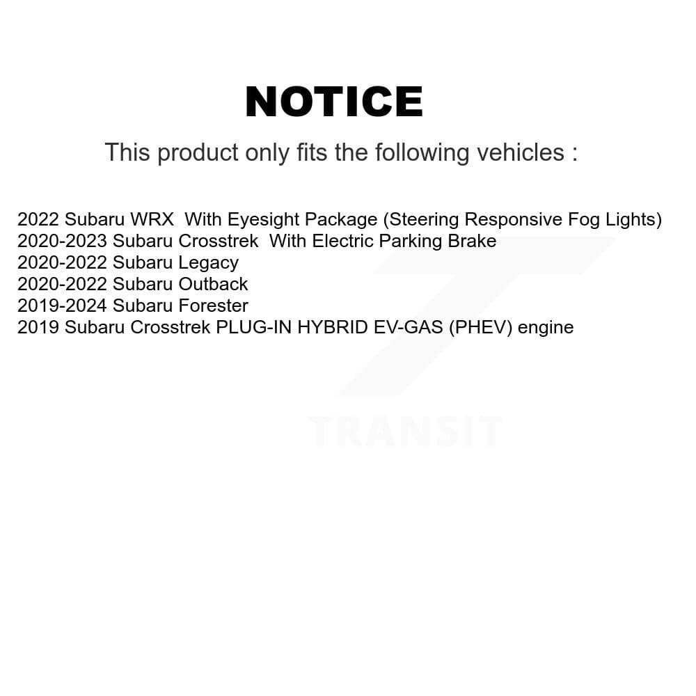 TEC - KTC-100547 - Front and Rear Disc Brake Pad Kits image 15