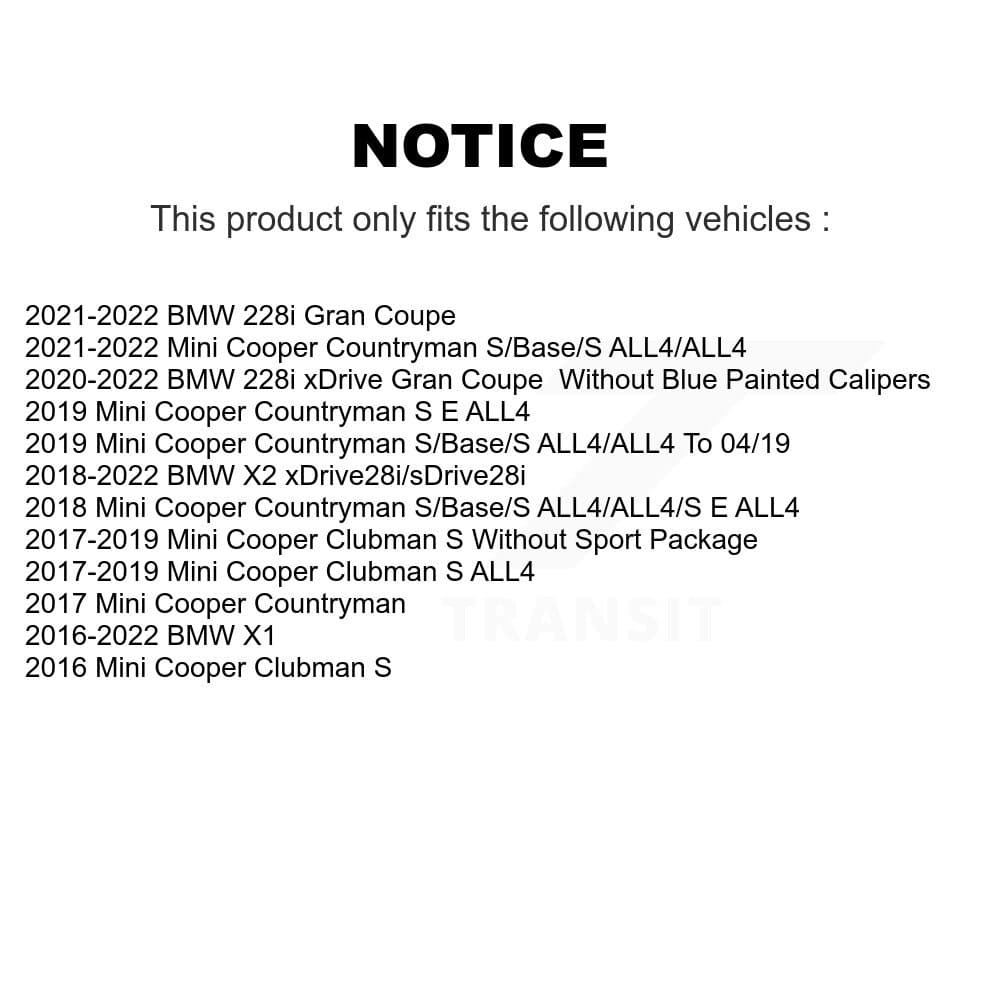 TEC - KTC-100560 - Front and Rear Disc Brake Pad Kits image 15