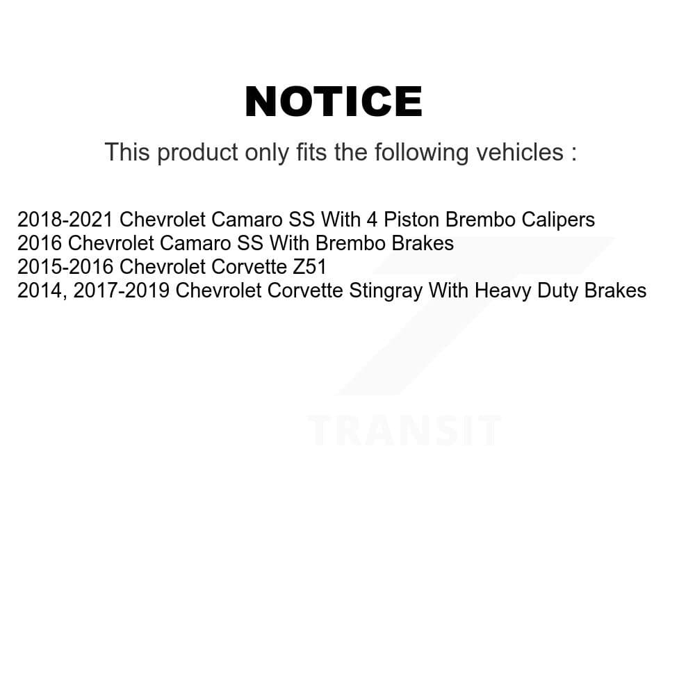 TEC - KTC-100580 - Front and Rear Disc Brake Pad Kits image 15