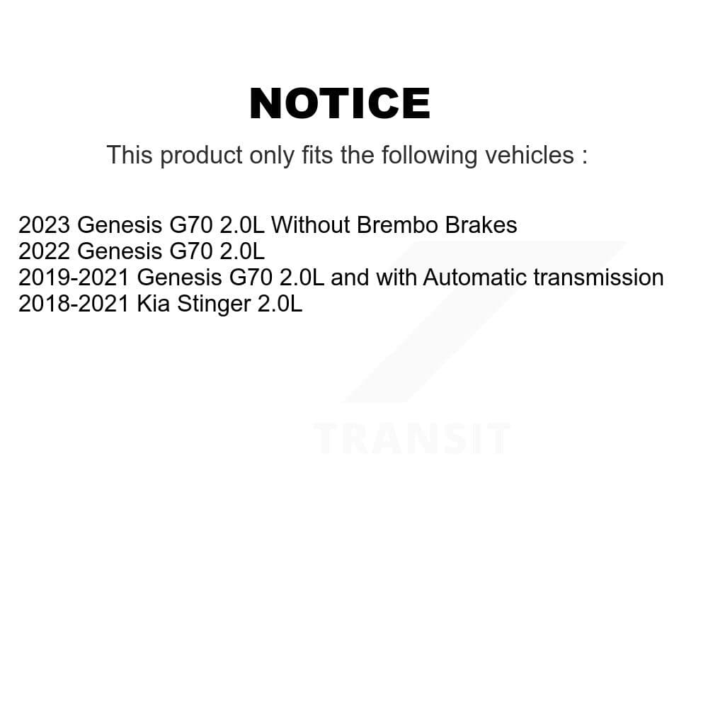 TEC - KTC-100747 - Front and Rear Disc Brake Pad Kits image 15