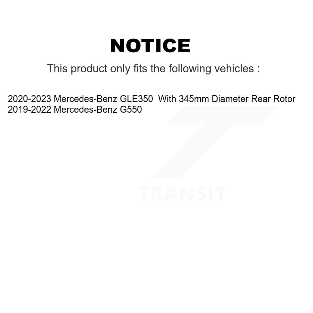 TEC - KTC-100862 - Front and Rear Disc Brake Pad Kits image 15