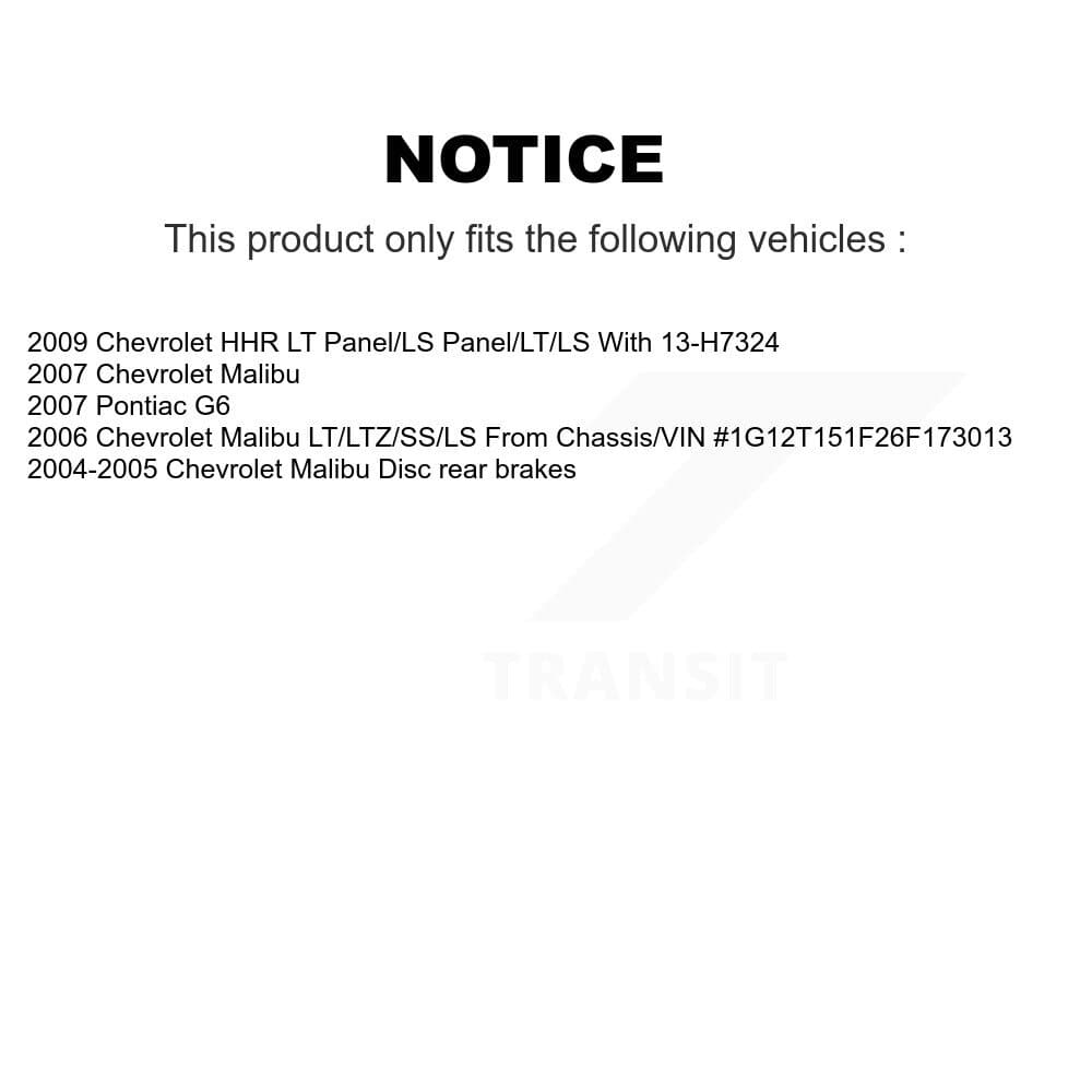 Transit Auto - KTN-100021 - Front and Rear Disc Brake Pad Kits image 19