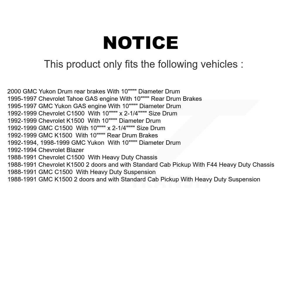 Transit Auto - KTN-100058 - Front and Rear Disc Brake Pad Kits image 19