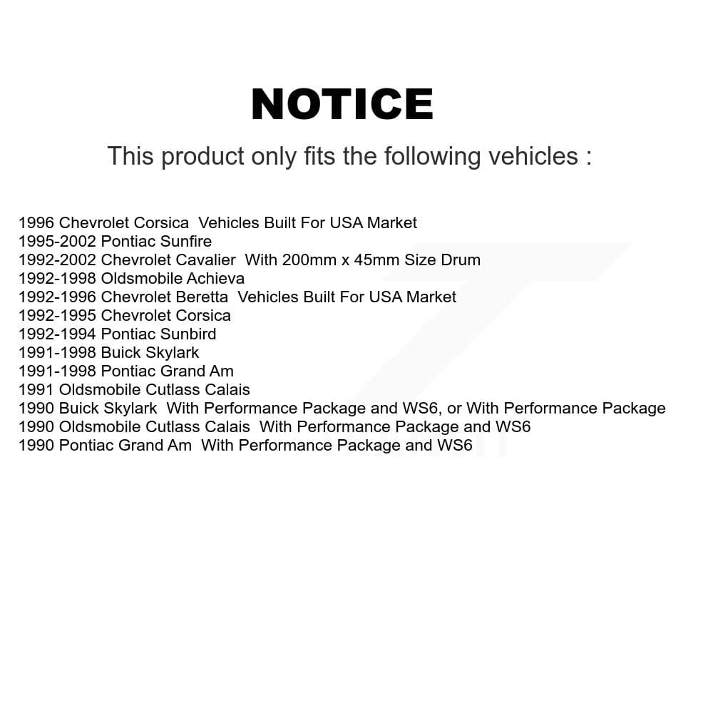 Transit Auto - KTN-100083 - Front and Rear Disc Brake Pad Kits image 19
