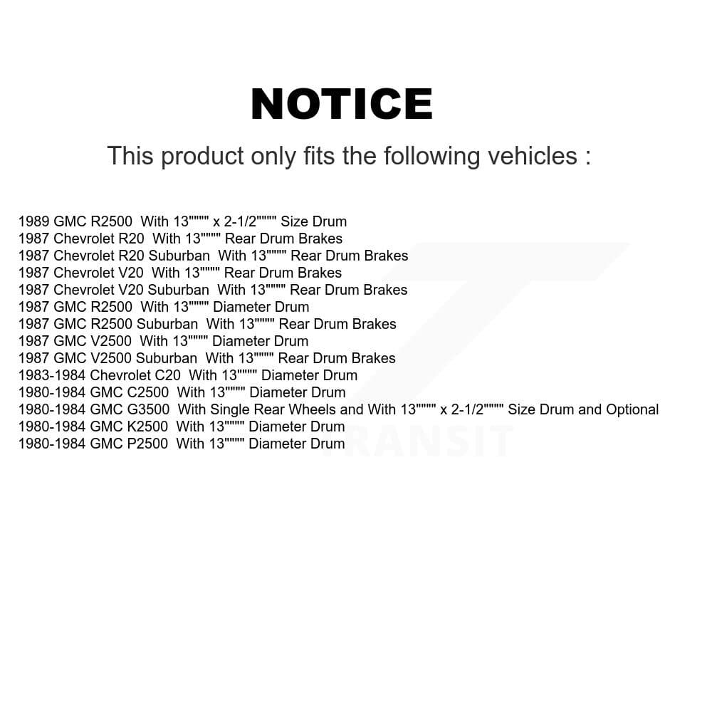 Transit Auto - KTN-100088 - Front and Rear Disc Brake Pad Kits image 19