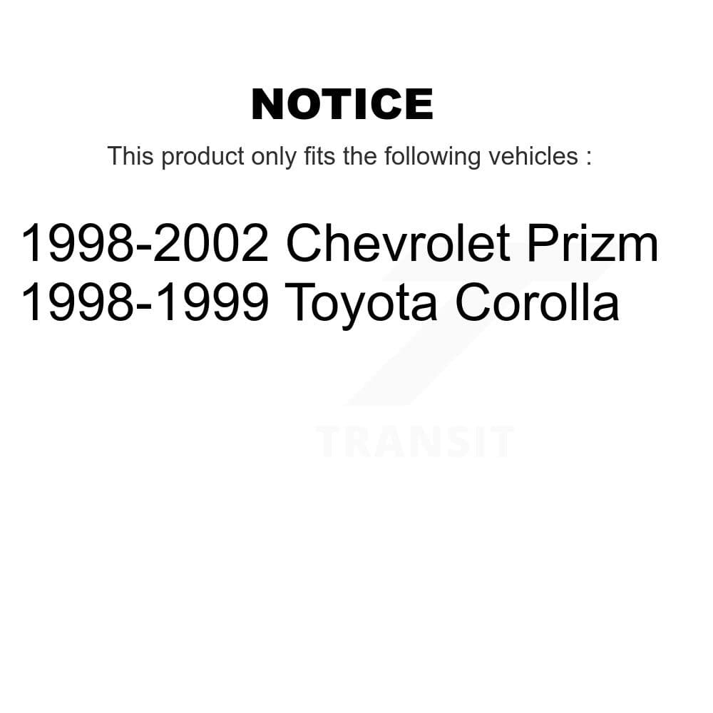 Transit Auto - KTN-100142 - Front and Rear Disc Brake Pad Kits image 19