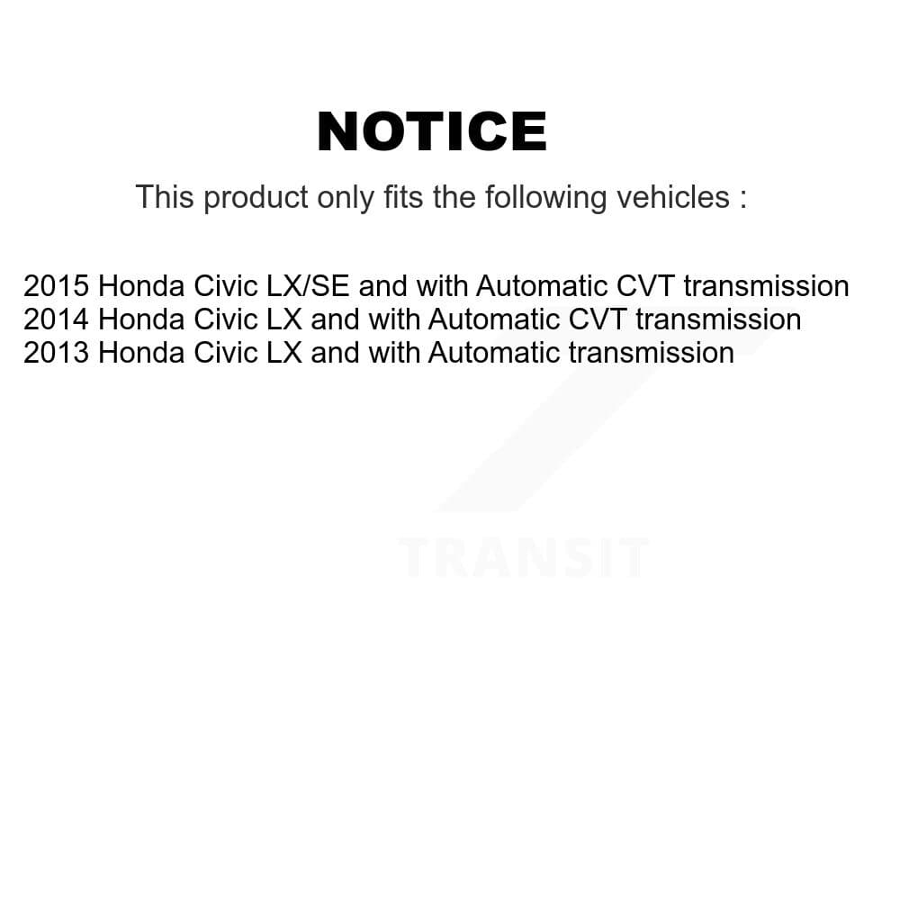 Transit Auto - KTN-100198 - Front and Rear Disc Brake Pad Kits image 19