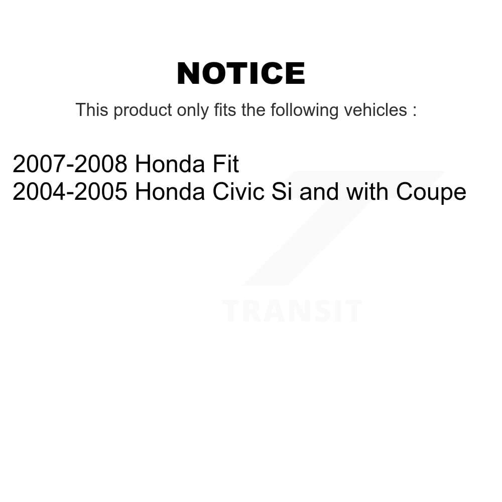 Transit Auto - KTN-100209 - Front and Rear Disc Brake Pad Kits image 19