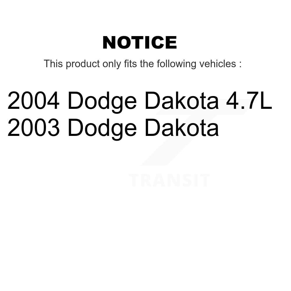 Transit Auto - KTN-100215 - Front and Rear Disc Brake Pad Kits image 19