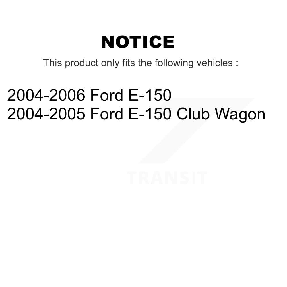 Transit Auto - KTN-100221 - Front and Rear Disc Brake Pad Kits image 19