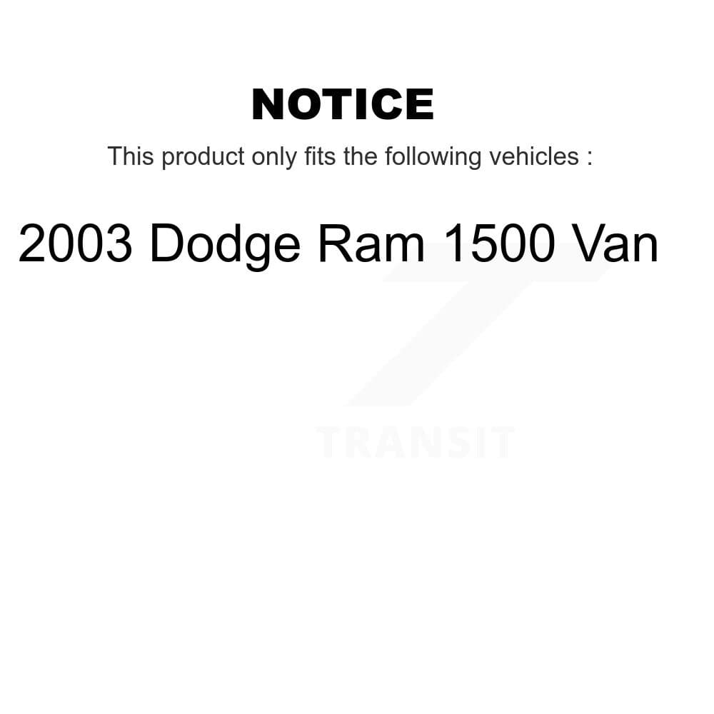 Transit Auto - KTN-100239 - Front and Rear Disc Brake Pad Kits image 19