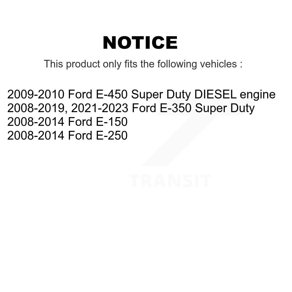 Transit Auto - KTN-100522 - Front and Rear Disc Brake Pad Kits image 19
