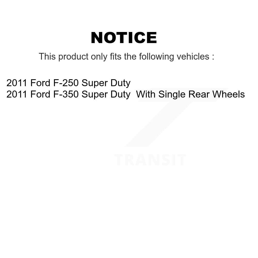 Transit Auto - KTN-100570 - Front and Rear Disc Brake Pad Kits image 19
