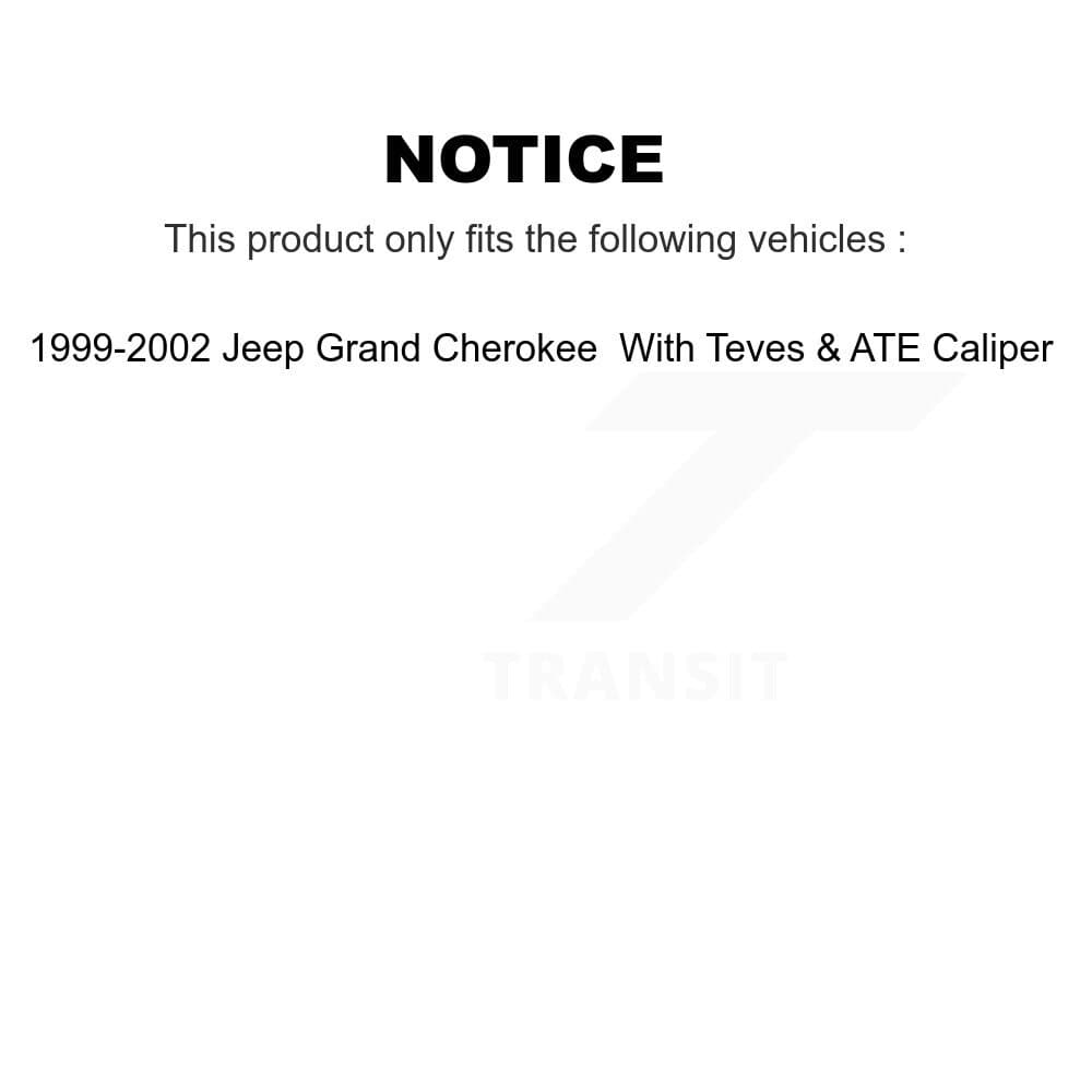 Transit Auto - KTN-100673 - Front and Rear Disc Brake Pad Kits image 19