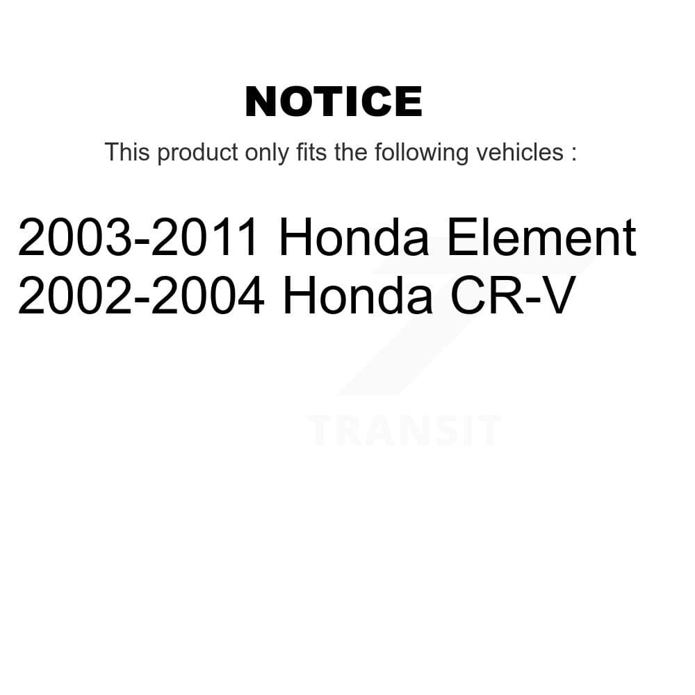 Transit Auto - KTN-100675 - Front and Rear Disc Brake Pad Kits image 19