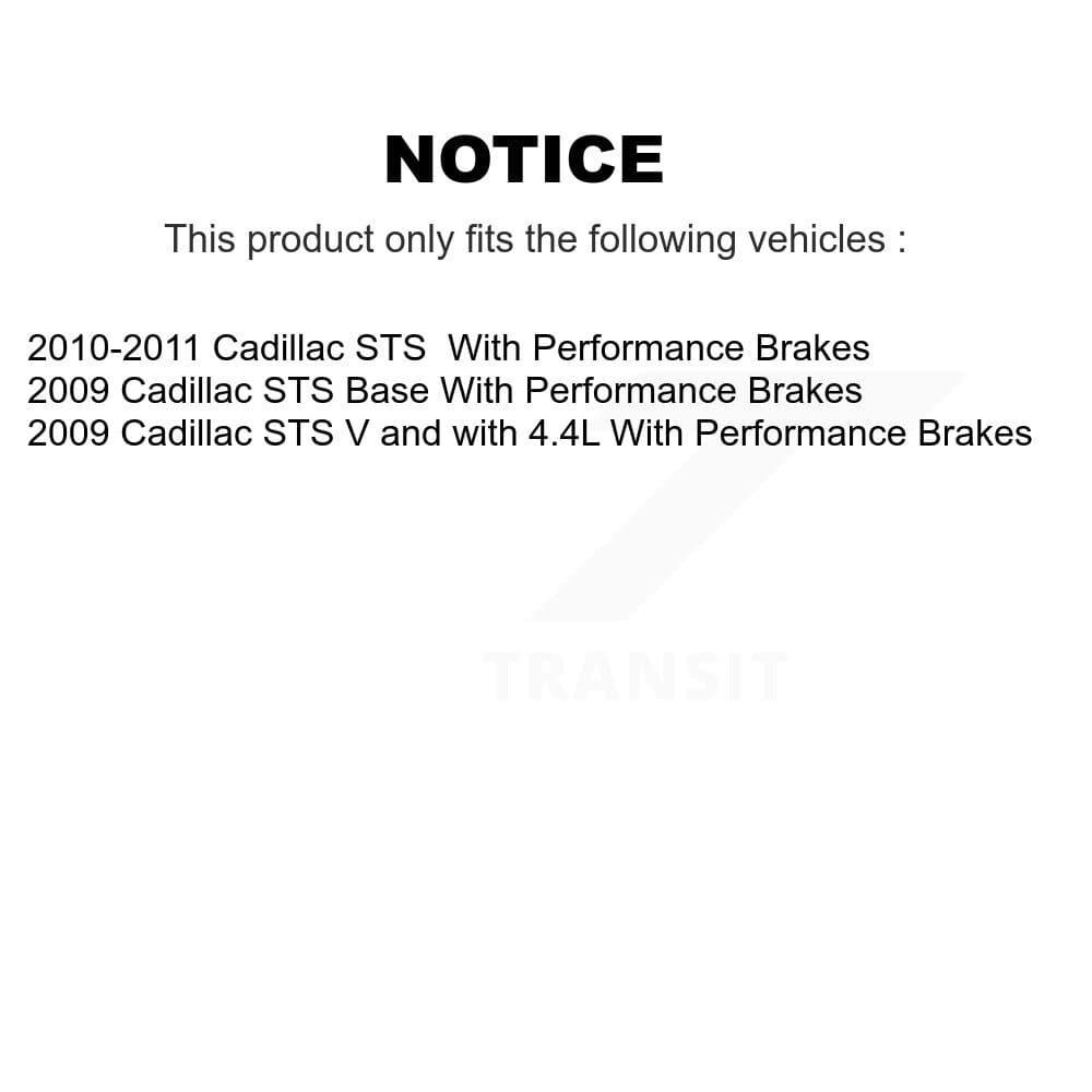 Transit Auto - KTN-100704 - Front and Rear Disc Brake Pad Kits image 19