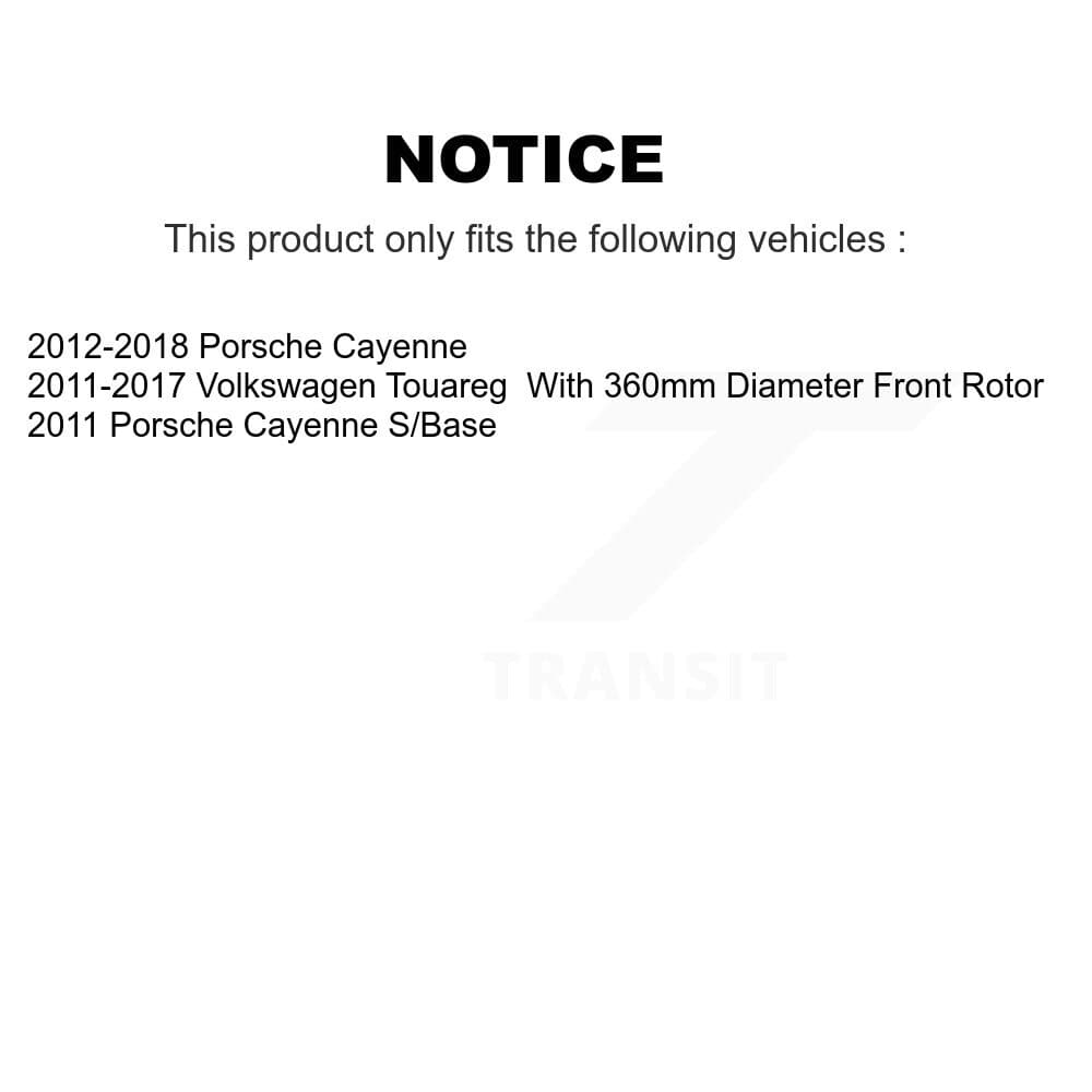 Transit Auto - KTN-100976 - Front and Rear Disc Brake Pad Kits image 19