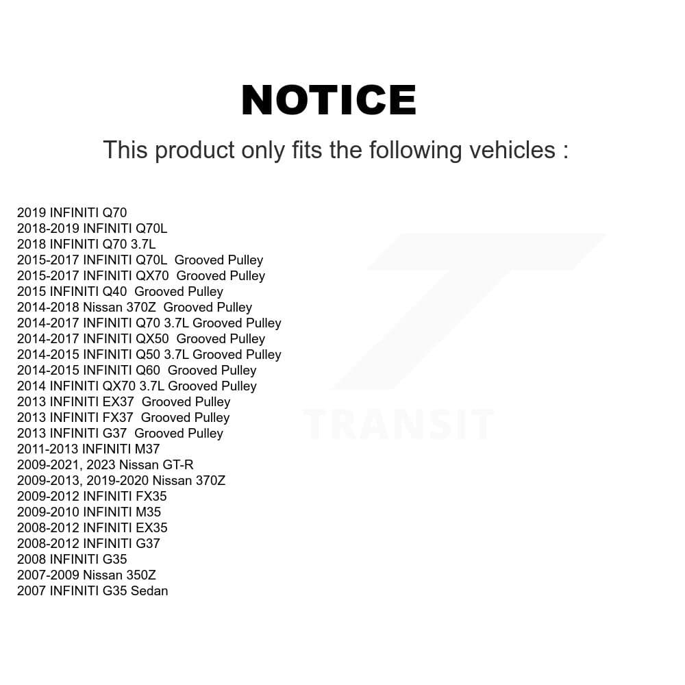 Kobra - KTP-89151 - Grooved Pulley Accessory Drive Belt Idler Pulley image 2