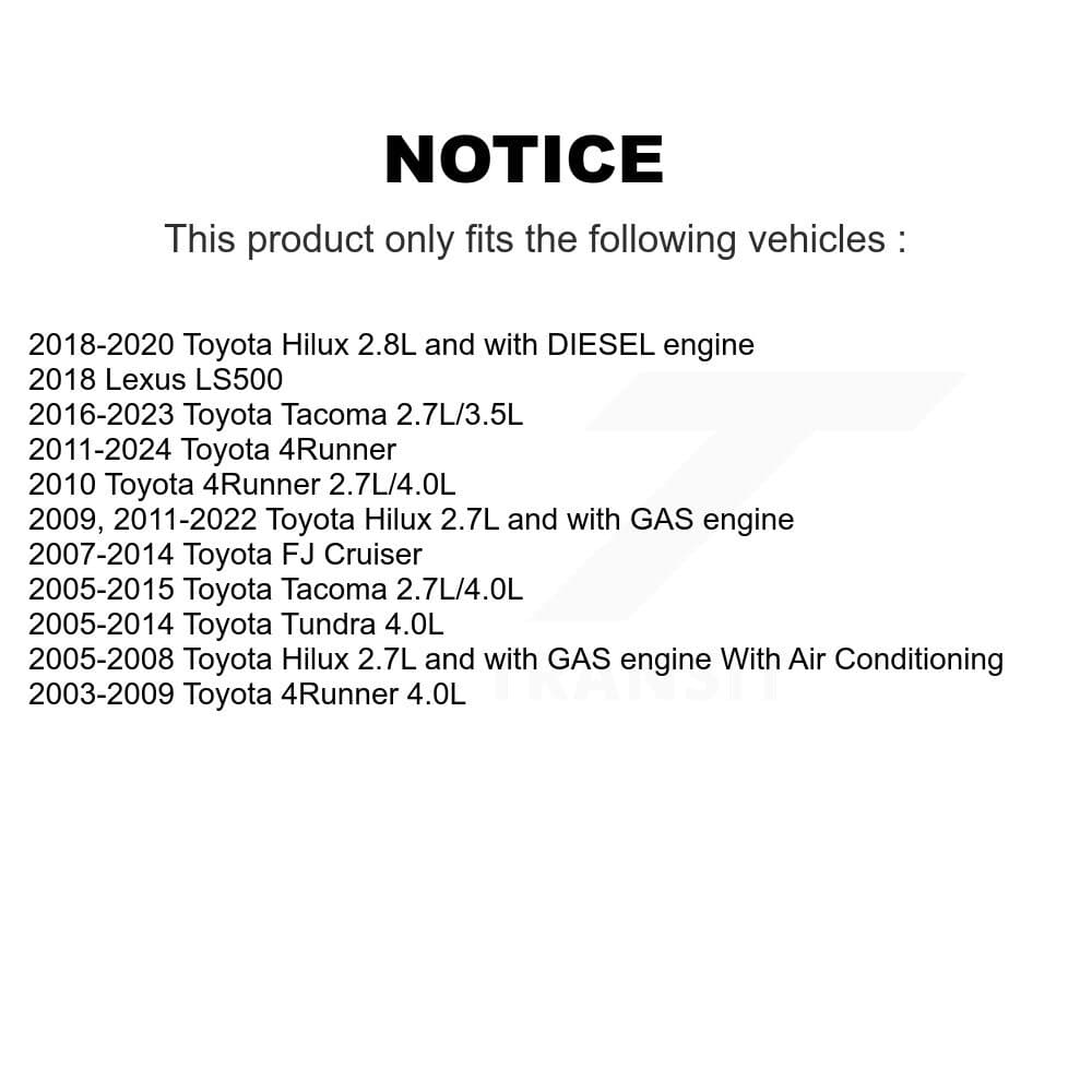 Kobra - KTP-89169 - Lower Accessory Drive Belt Idler Pulley image 2