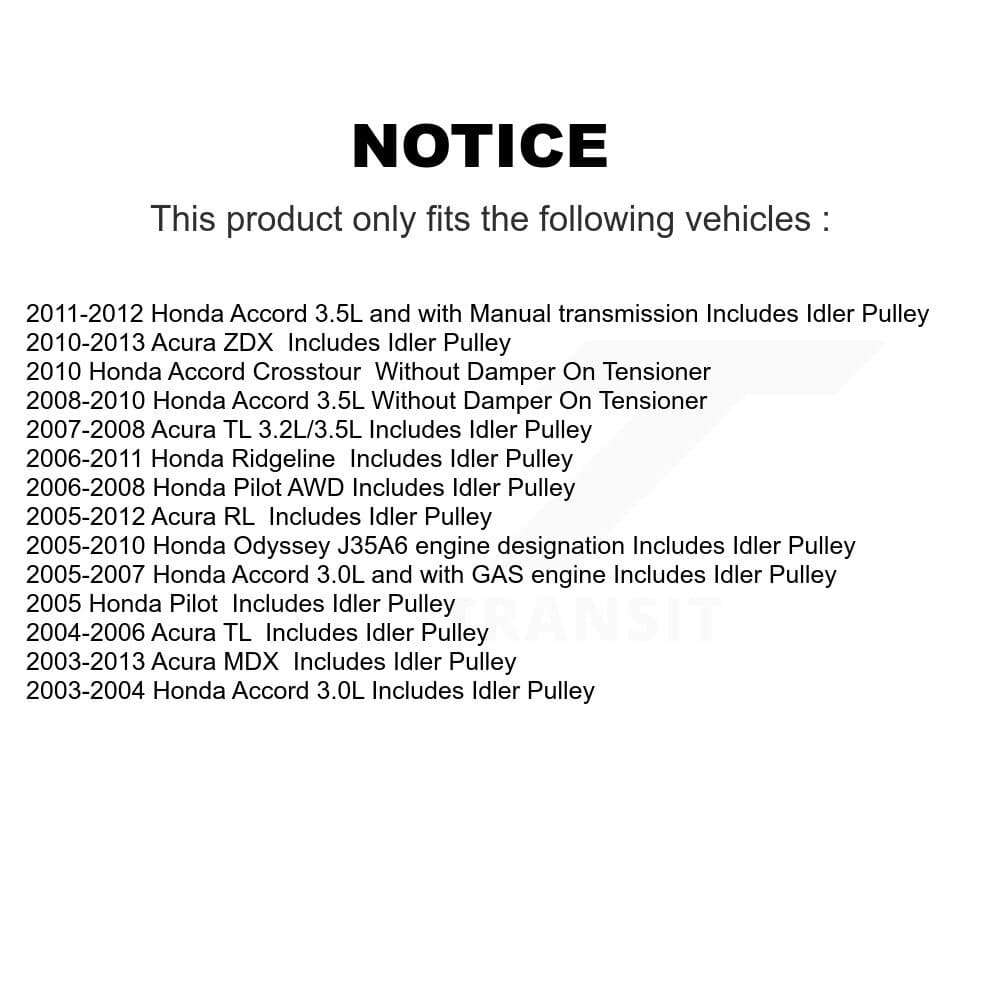 Kobra - KTP-89369 - Accessory Drive Belt Tensioner Assembly image 2