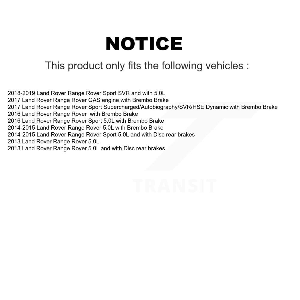 TEC - KTW-100100 - Front Disc Brake Pad Kits image 15