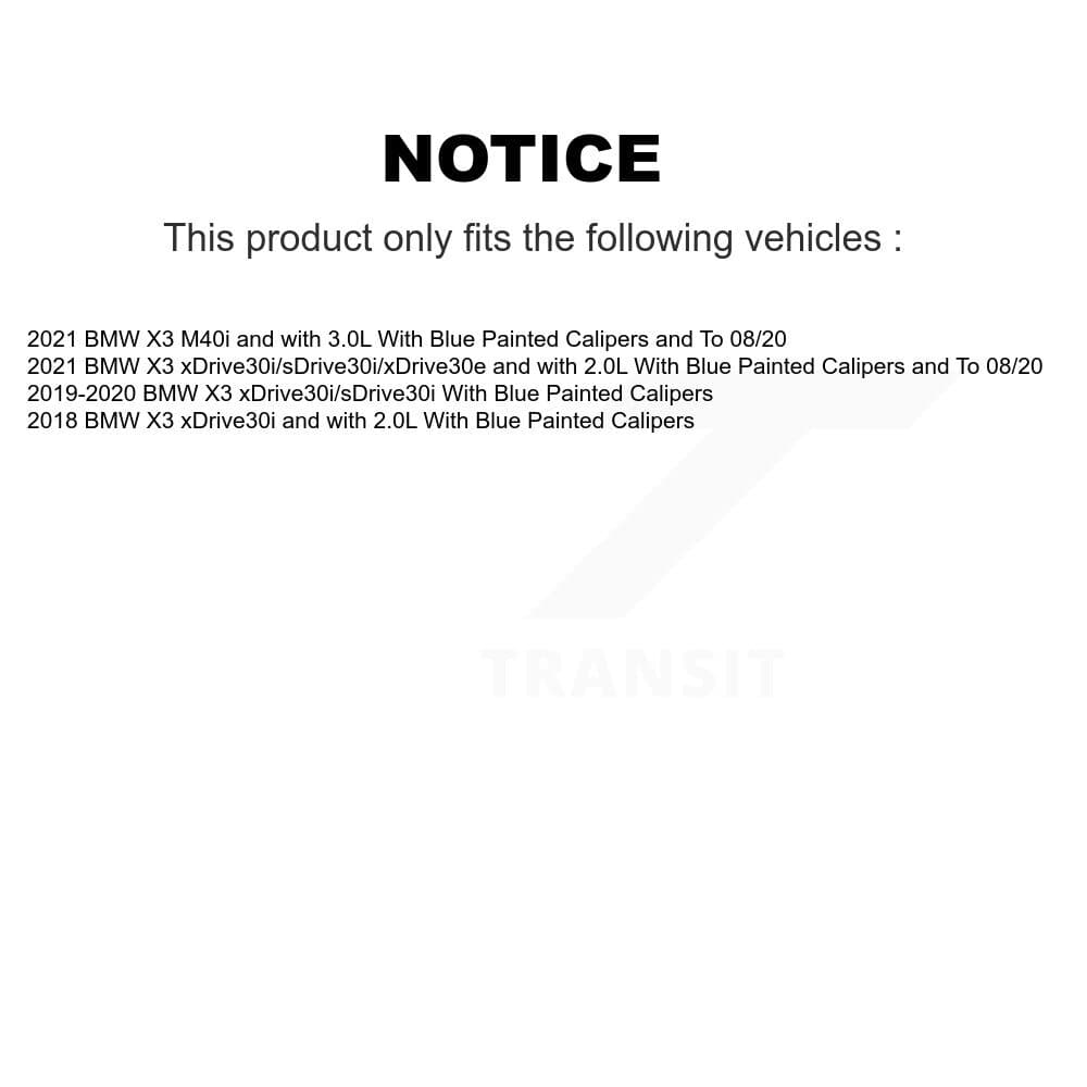 TEC - KTW-100272 - Front and Rear Disc Brake Pad Kits image 15