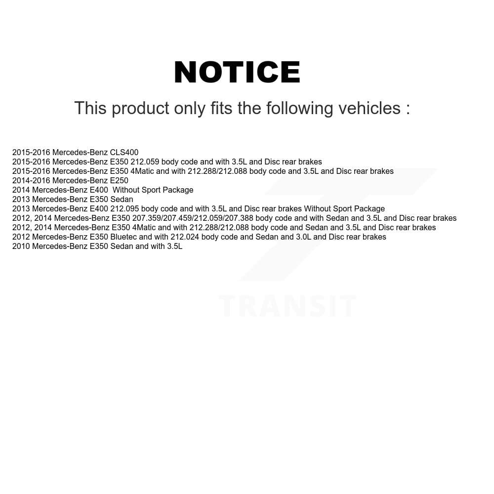 TEC - KTW-100397 - Front and Rear Disc Brake Pad Kits image 15