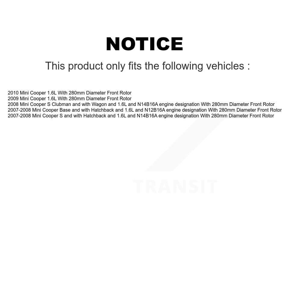 TEC - KTW-100430 - Front and Rear Disc Brake Pad Kits image 15
