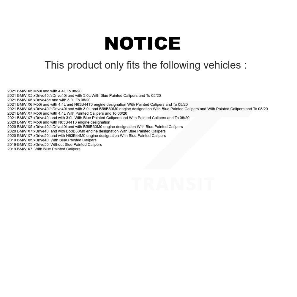 TEC - KTW-100526 - Front and Rear Disc Brake Pad Kits image 15