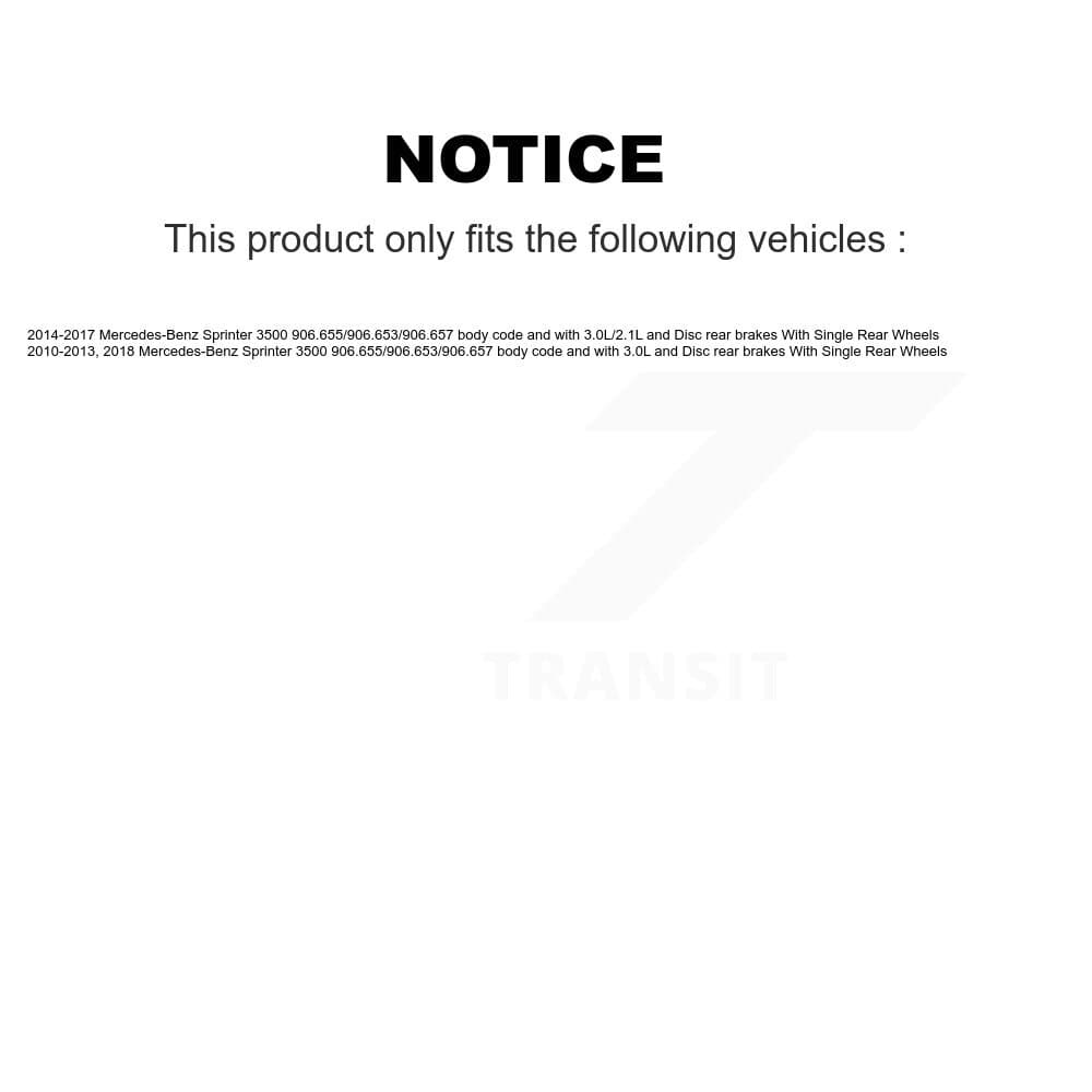 TEC - KTW-100665 - Front and Rear Disc Brake Pad Kits image 15
