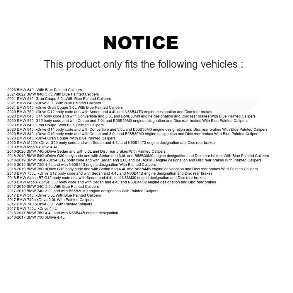 TEC - KTW-100707 - Front and Rear Disc Brake Pad Kits image 15
