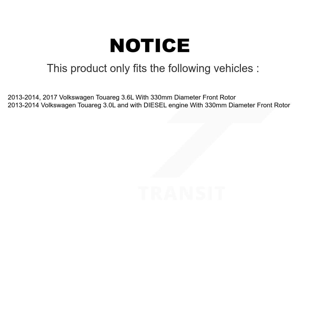 TEC - KTW-101003 - Front Disc Brake Pad Kits image 15