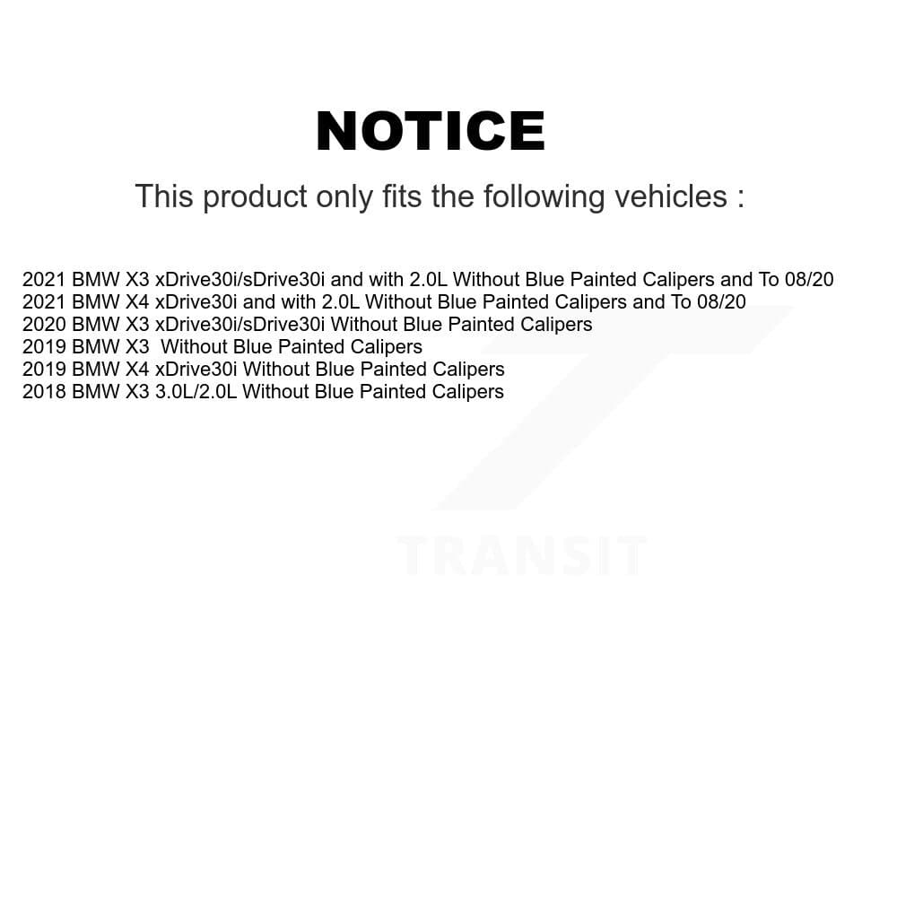 TEC - KTW-101020 - Front Disc Brake Pad Kits image 15