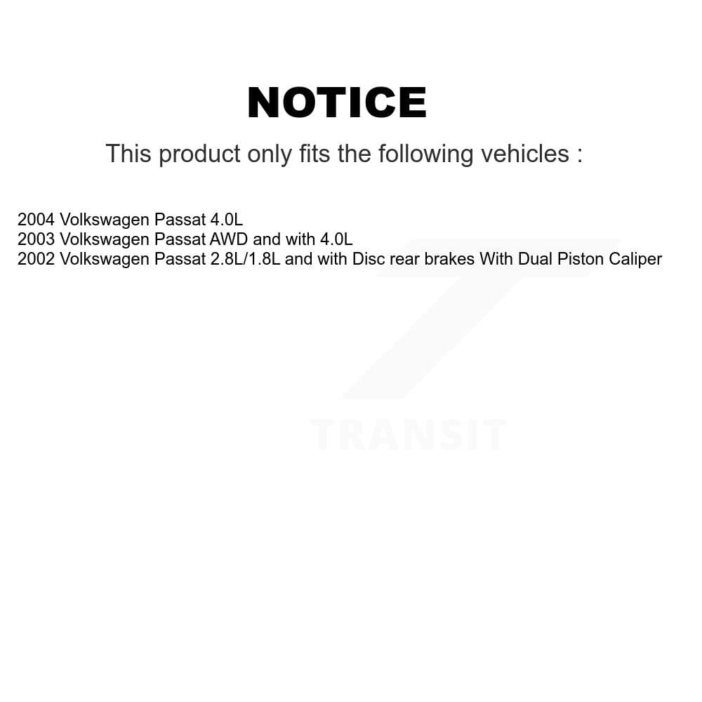 TEC - KTW-101050 - Front Disc Brake Pad Kits image 15