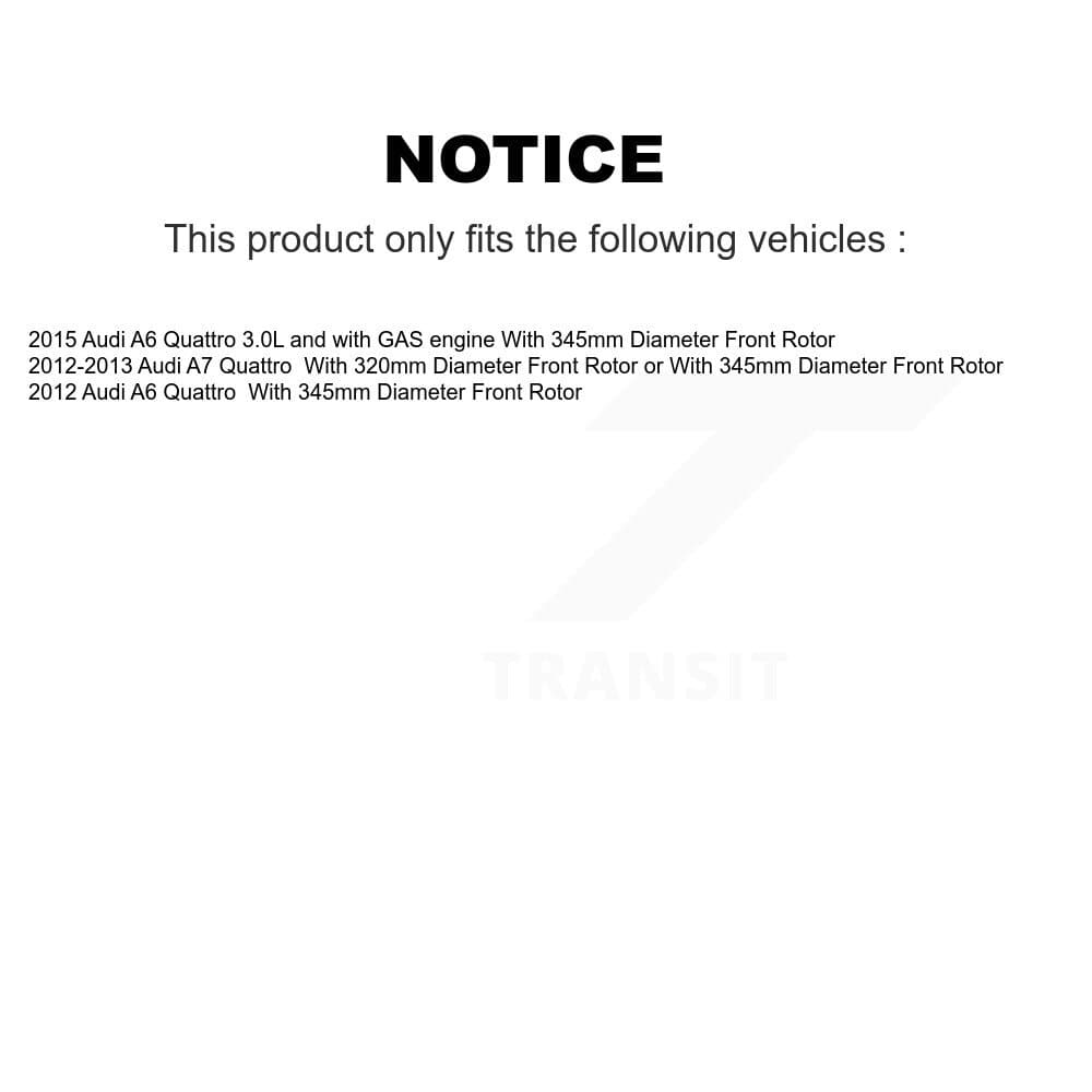 TEC - KTW-101081 - Front Disc Brake Pad Kits image 15