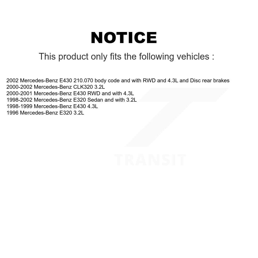 TEC - KTW-101151 - Rear Disc Brake Pad Kits image 15
