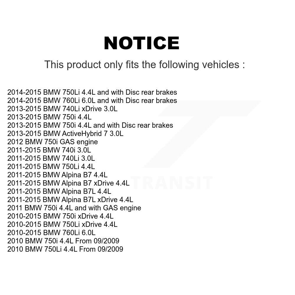 TEC - KTW-101199 - Rear Disc Brake Pad Kits image 15