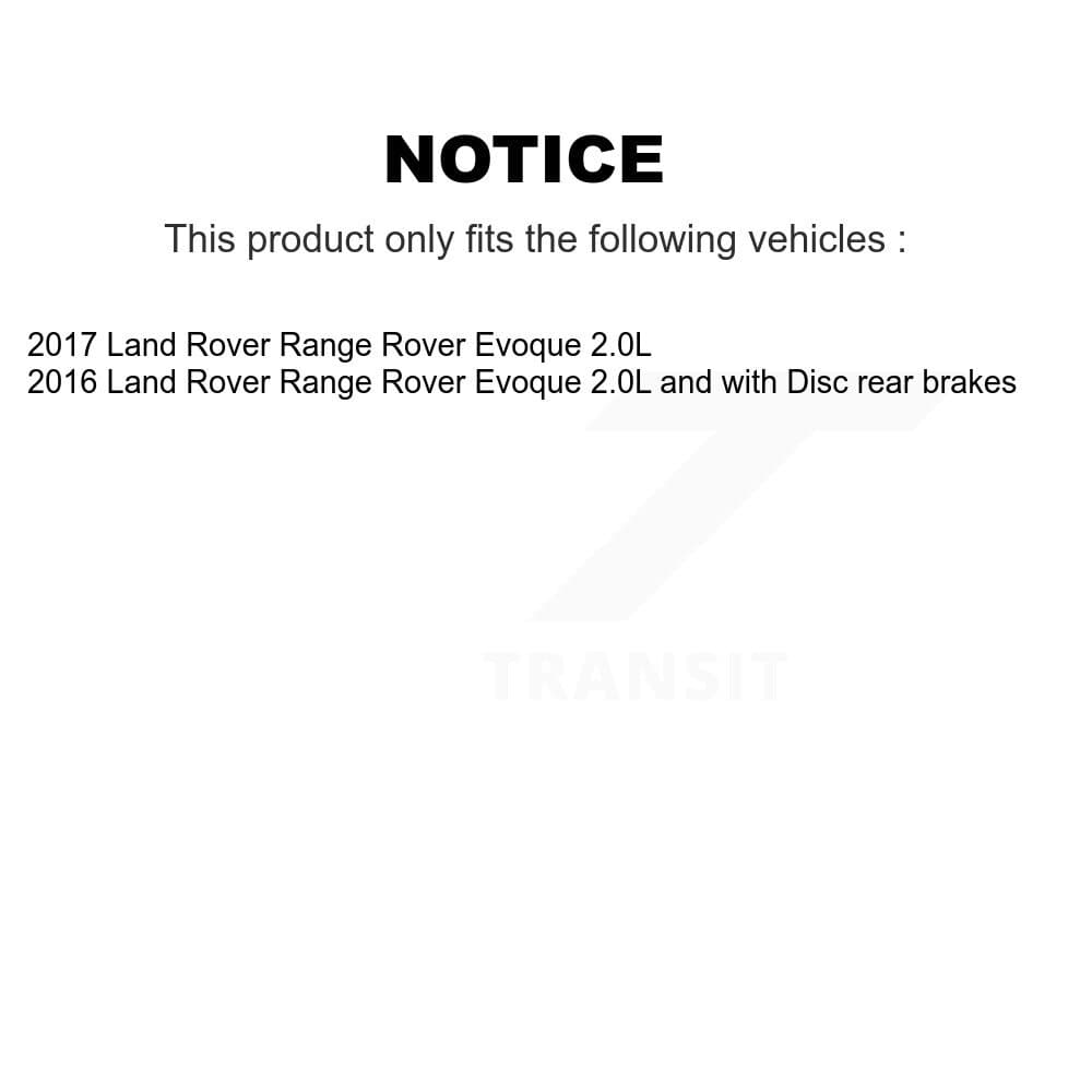 TEC - KTW-101251 - Rear Disc Brake Pad Kits image 15